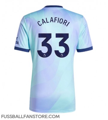 Arsenal Riccardo Calafiori #33 Replik 3rd trikot 2024-25 Kurzarm